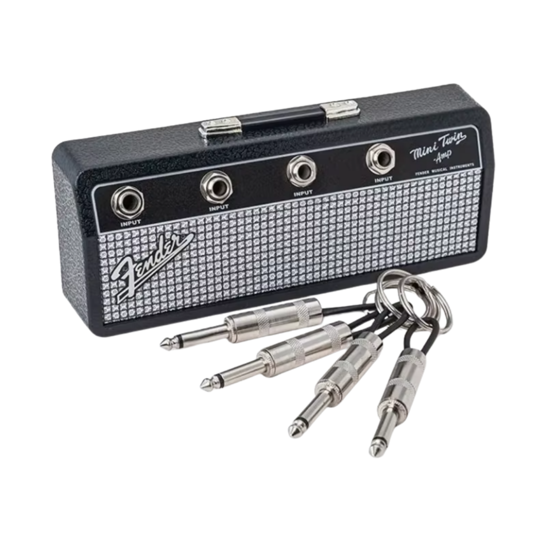 Llavero de pared amplificador con 4 jacks