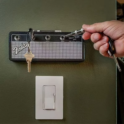 Llavero de pared amplificador con 4 jacks